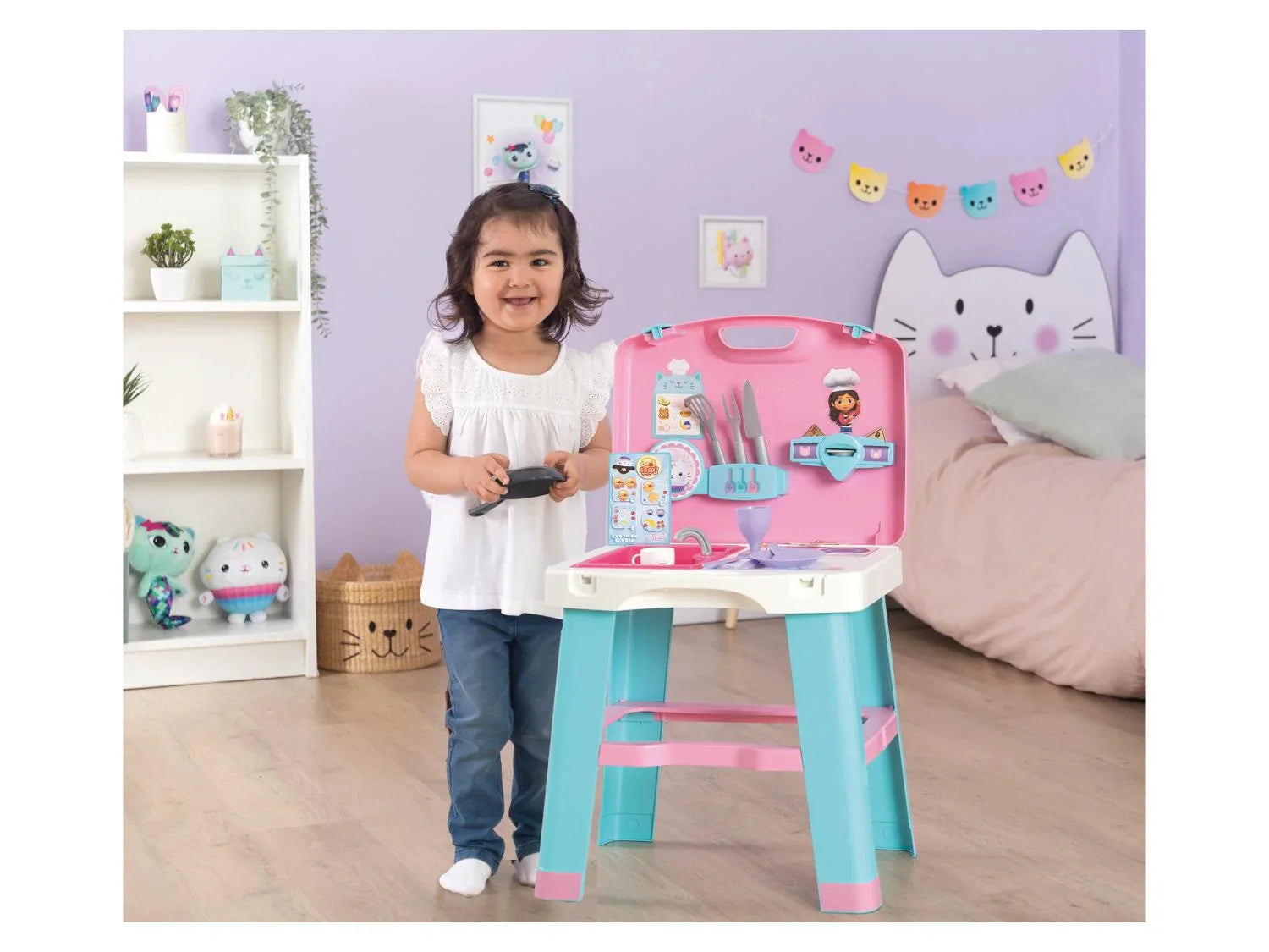SMOBY Cuisine ou Marchand de glace Gabby et la Maison Magique