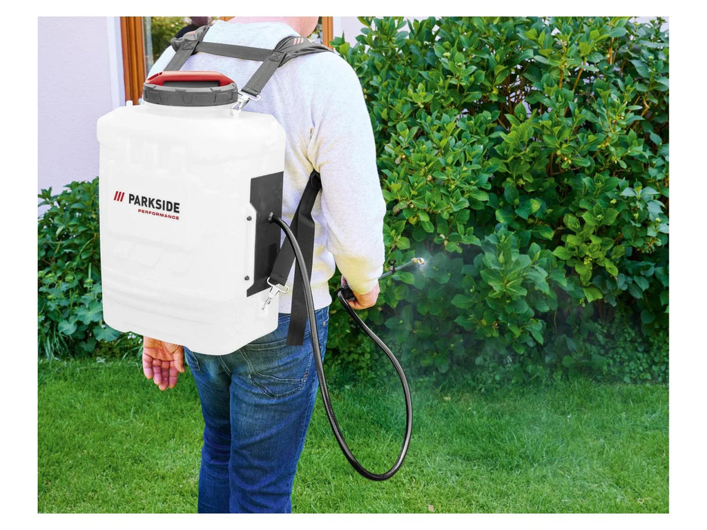 PARKSIDE PERFORMANCE Pulvrisateur  dos sans fil + chargeur + batterie, 20 V