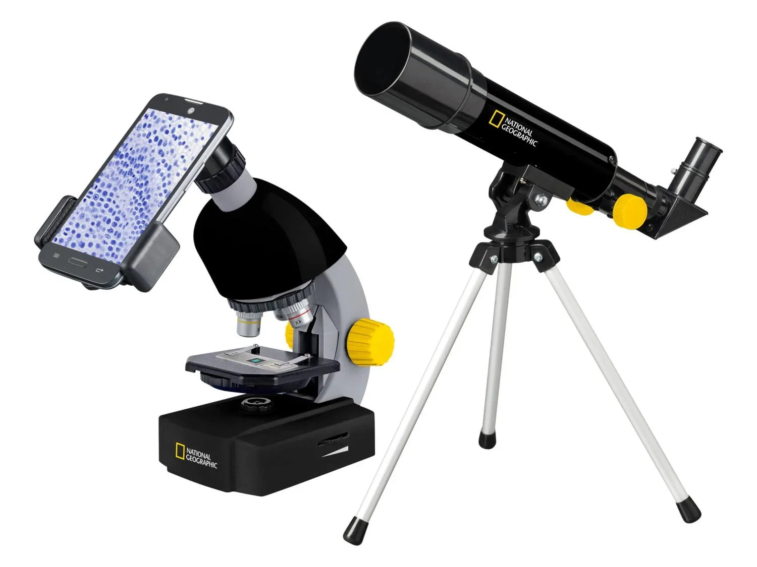 National Geographic Ensemble tlescope et microscope