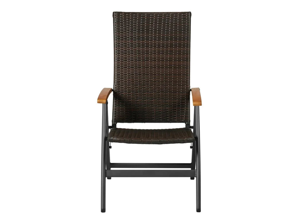 LIVARNO Lot de 2 fauteuils pliants Valencia