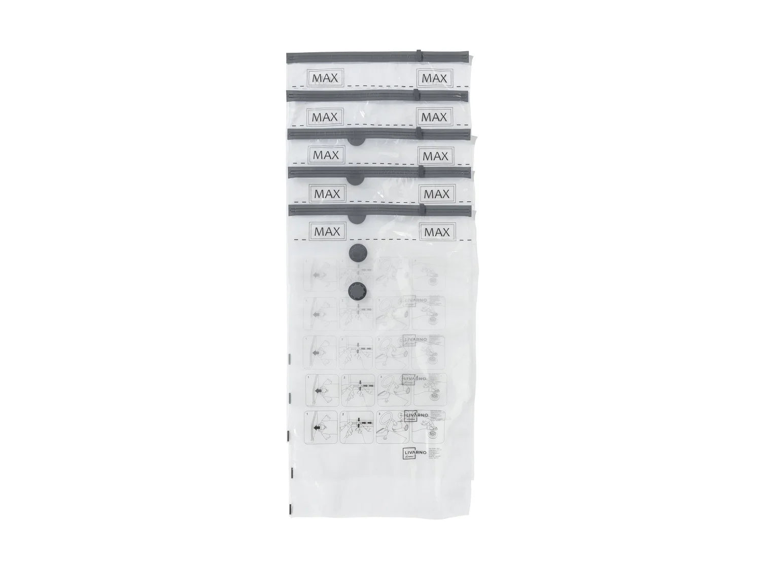 LIVARNO home Lot de 10 housses de rangement sous vide