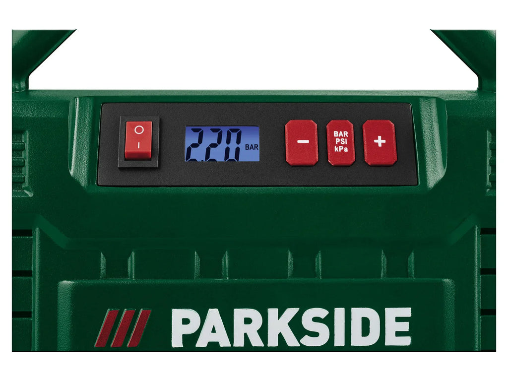 PARKSIDE Compresseur numrique portatif PMK 150 A1, 12 V ou 230 V