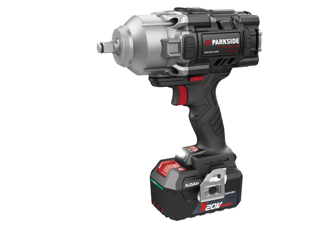 PARKSIDE PERFORMANCE Set visseuse  chocs sans fil PASSP 20-Li C4 + Batterie + Chargeur, 20 V