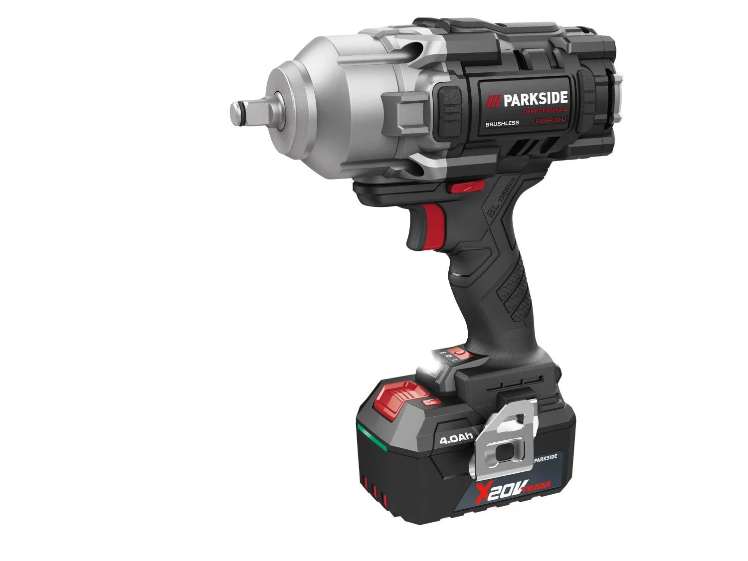 PARKSIDE PERFORMANCE Set visseuse  chocs sans fil PASSP 20-Li C4 + Batterie + Chargeur, 20 V
