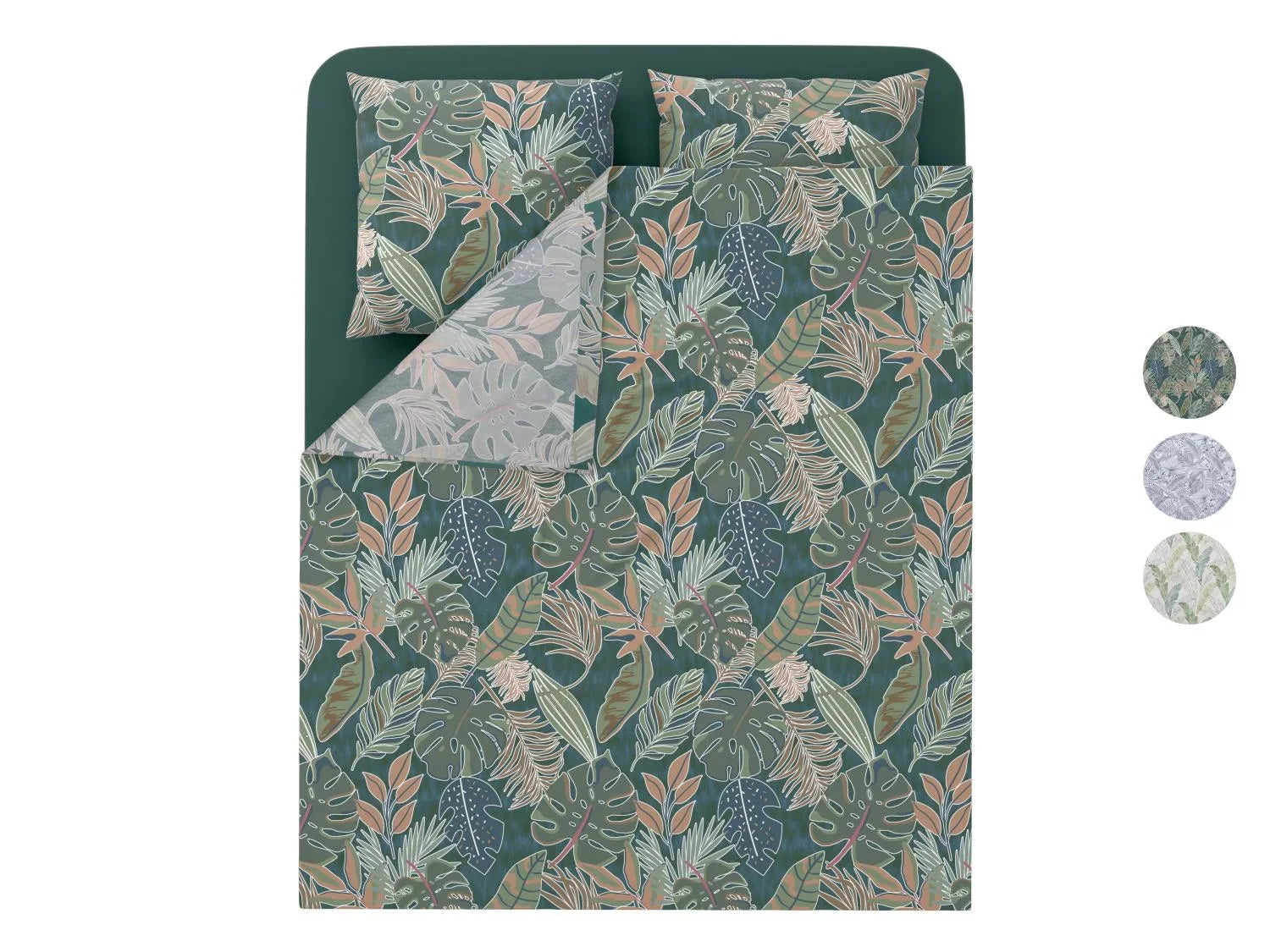 LIVARNO Parure de lit en coton mlang, 270 x 280