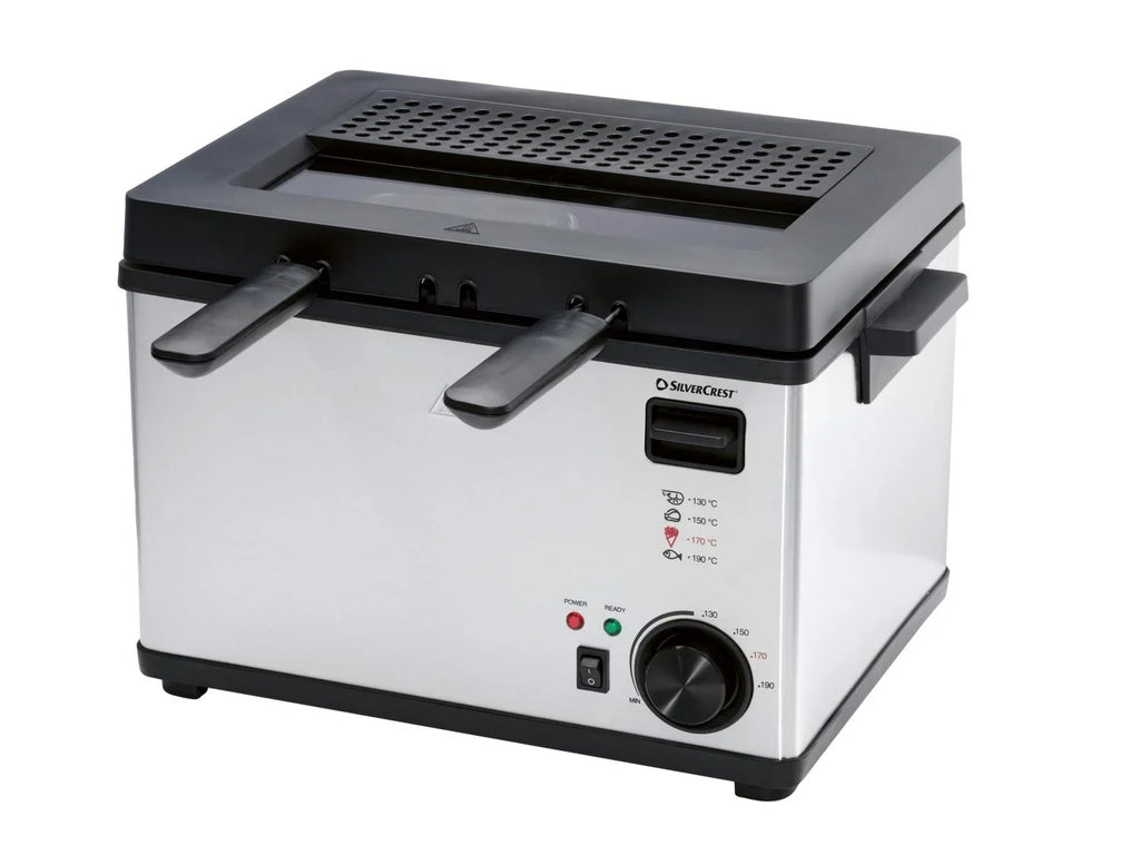 SILVERCREST Friteuse en acier inoxydable