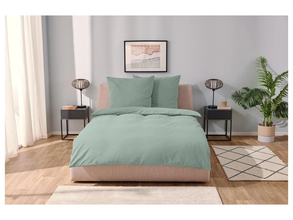 LIVARNO home Parure de lit en lin mlang, 240 x 220 cm