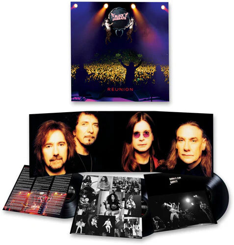 BLACK SABBATH - REUNION - 3-LP - VINYL LP
