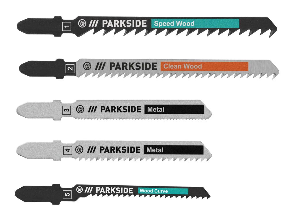 PARKSIDE Set de lames de scies sauteuses