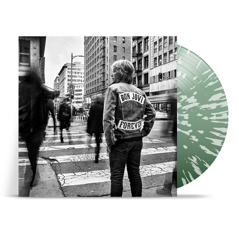 BON JOVI - FOREVER - LIMITED EDITION - EXCLUSIVE OCEAN WAVES COLOR - VINYL LP