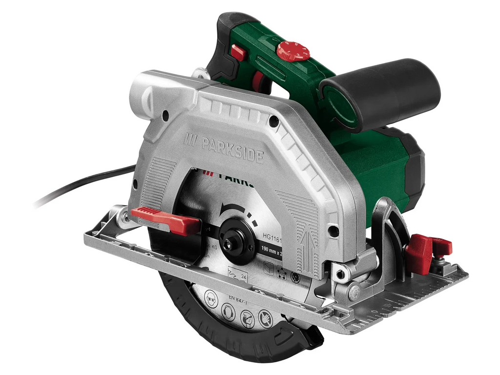 PARKSIDE Scie circulaire PHKS 1350 E4, 190 mm, 1350 W