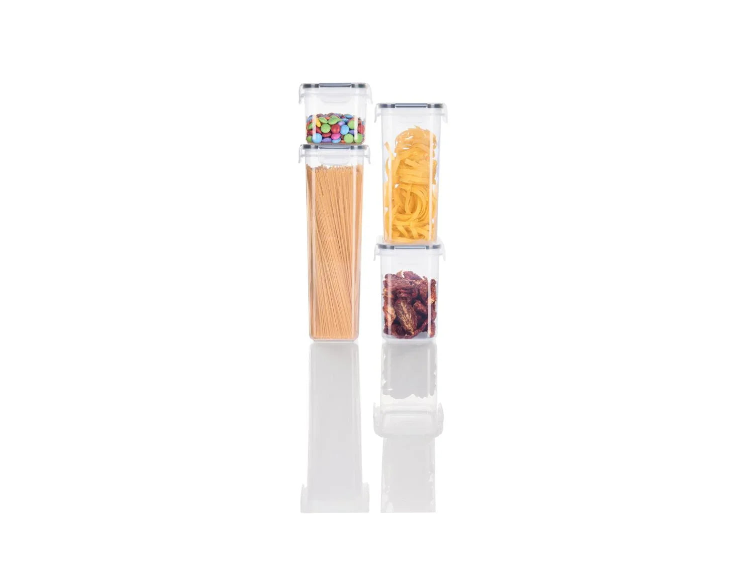 LIVARNO home Set de botes de conservation, 8 pices