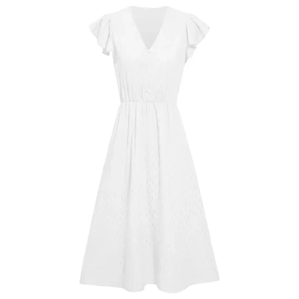 Sophie Paris | Robe de plage ajourée à col en V pour femme