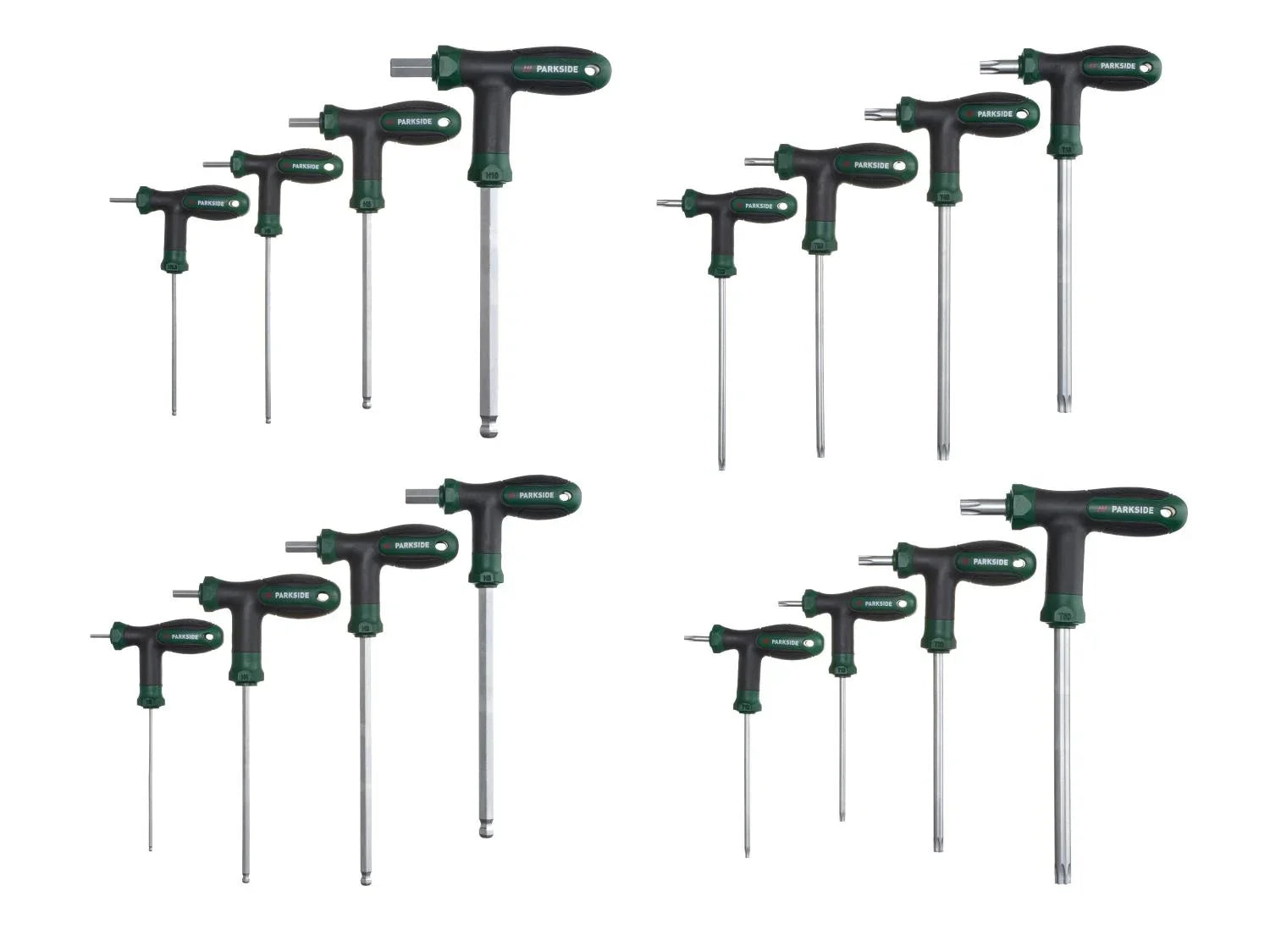 PARKSIDE Set de cls mles, 8 pices