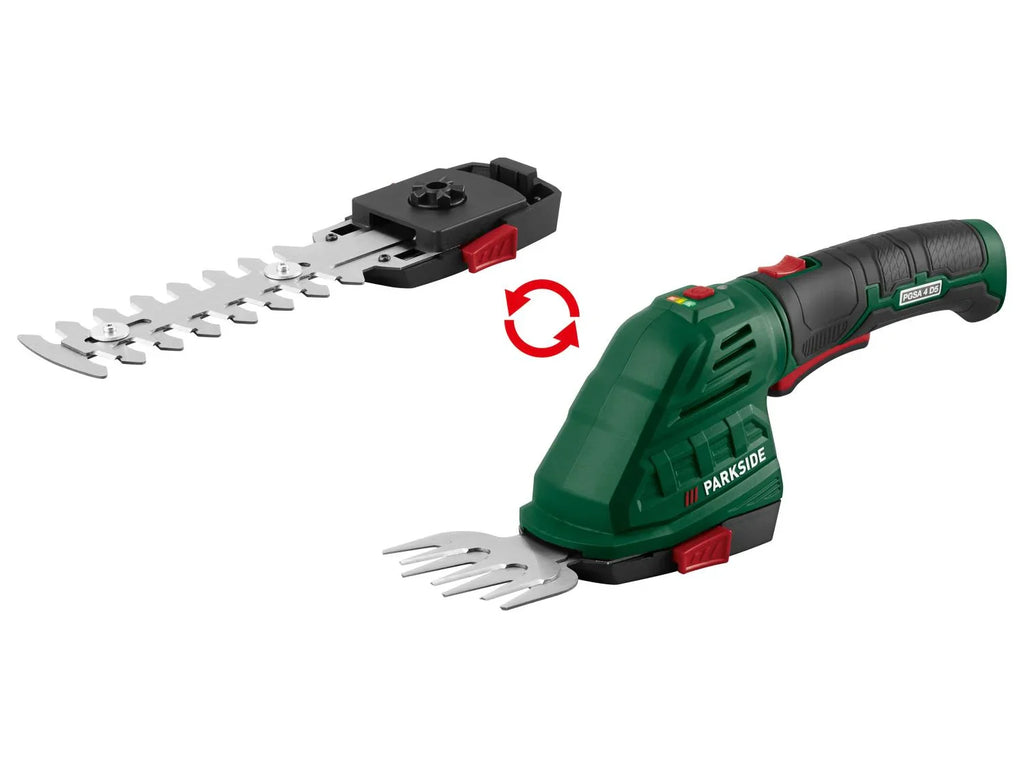 PARKSIDE Coupe-bordures/taille-haies sans fil PGSA 4 D5, 4 V
