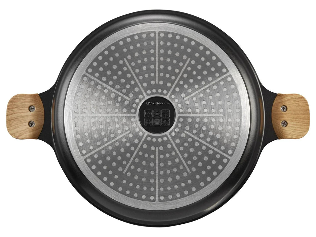 LIVARNO home Faitout en fonte d'aluminium, 28 cm