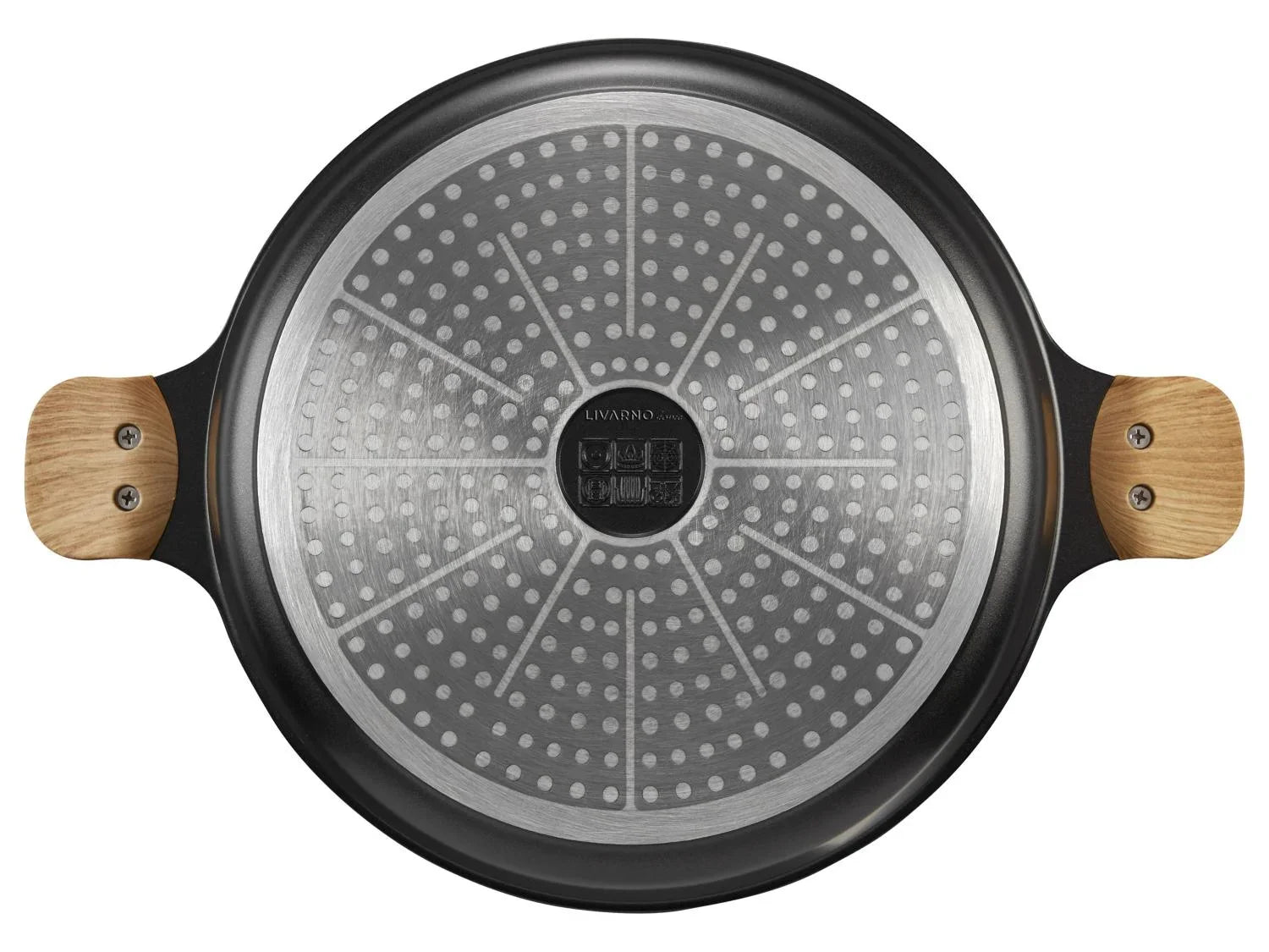 LIVARNO home Faitout en fonte d'aluminium, 28 cm
