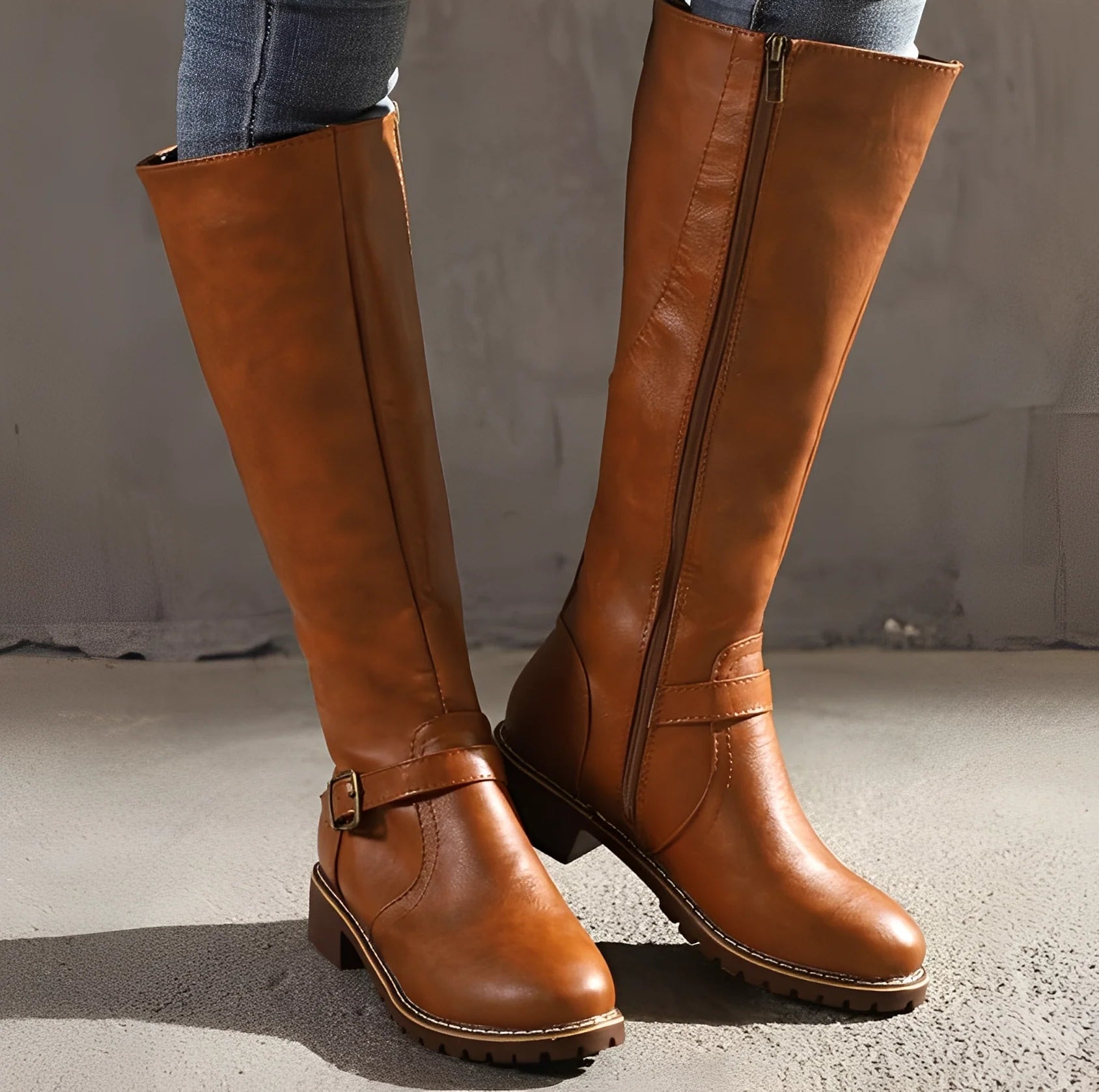 Claudette - Bottes longues élégantes pour femmes