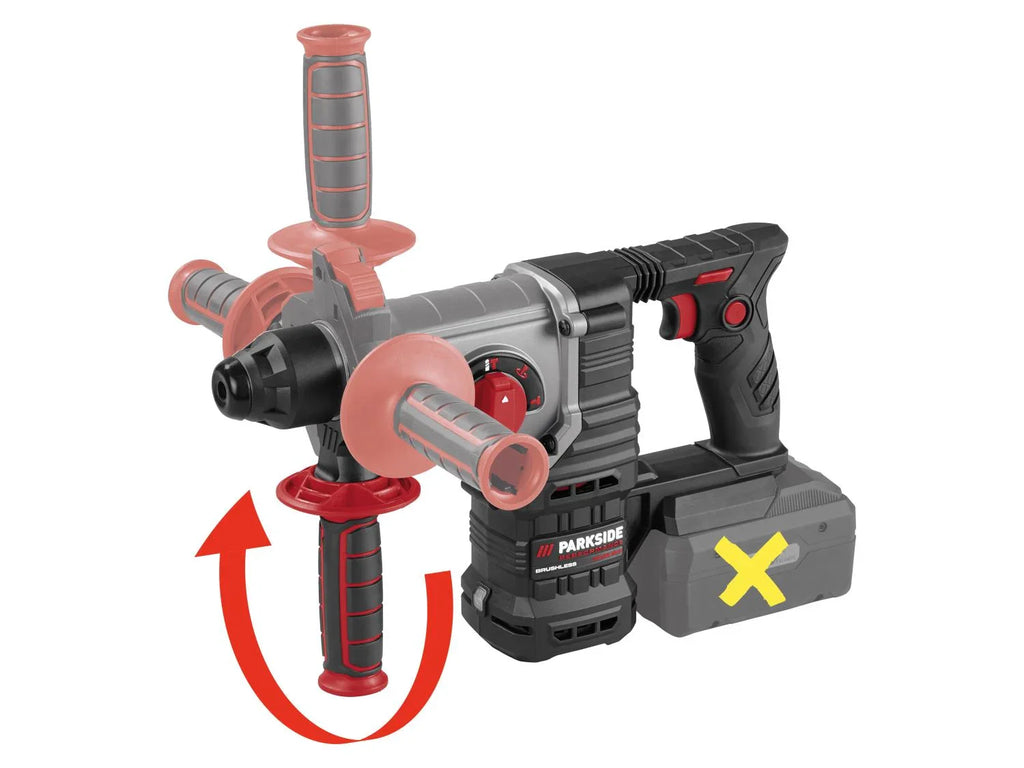 PARKSIDE PERFORMANCE Perforateur-burineur sans fil PPAKH 20-Li A1, 1,9 J, 20 V
