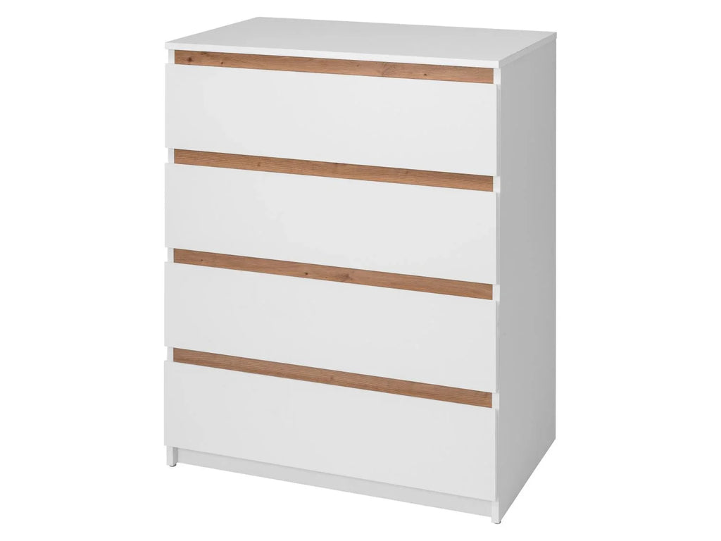 LIVARNO Commode Genve, 80 x 101,5 x 48 cm, blanche
