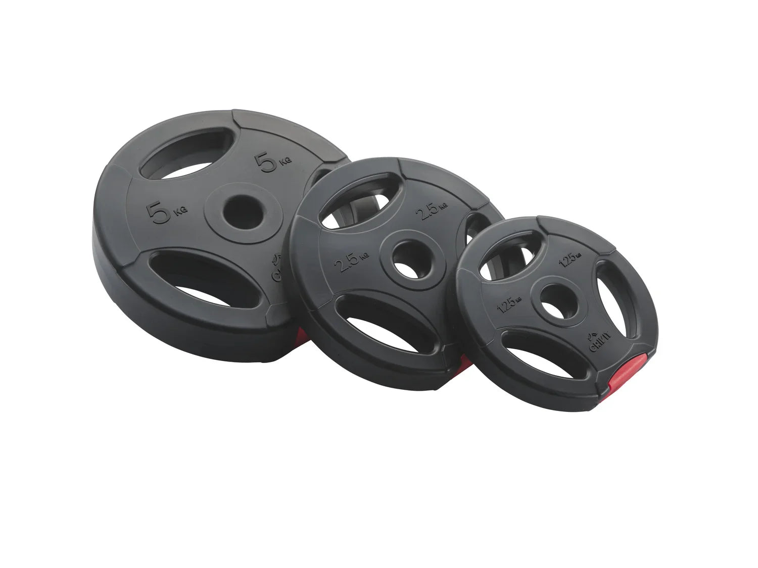 CRIVIT Lot de 8 disques de musculation, 20 kg