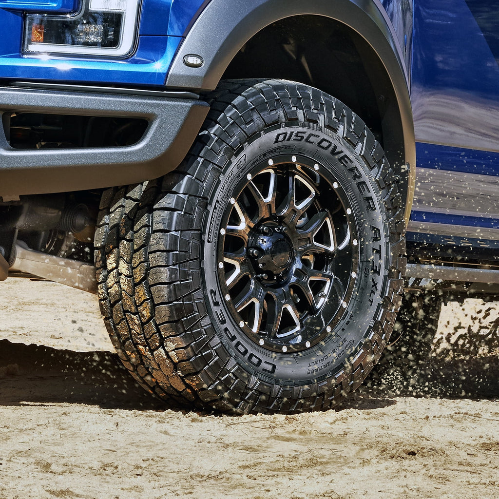 Cooper Discoverer AT3 XLT All Terrain Tires 285/70R17, Load E 10 Ply, Fits Ram 1500 Rebel & Jeep Wrangler Rubicon