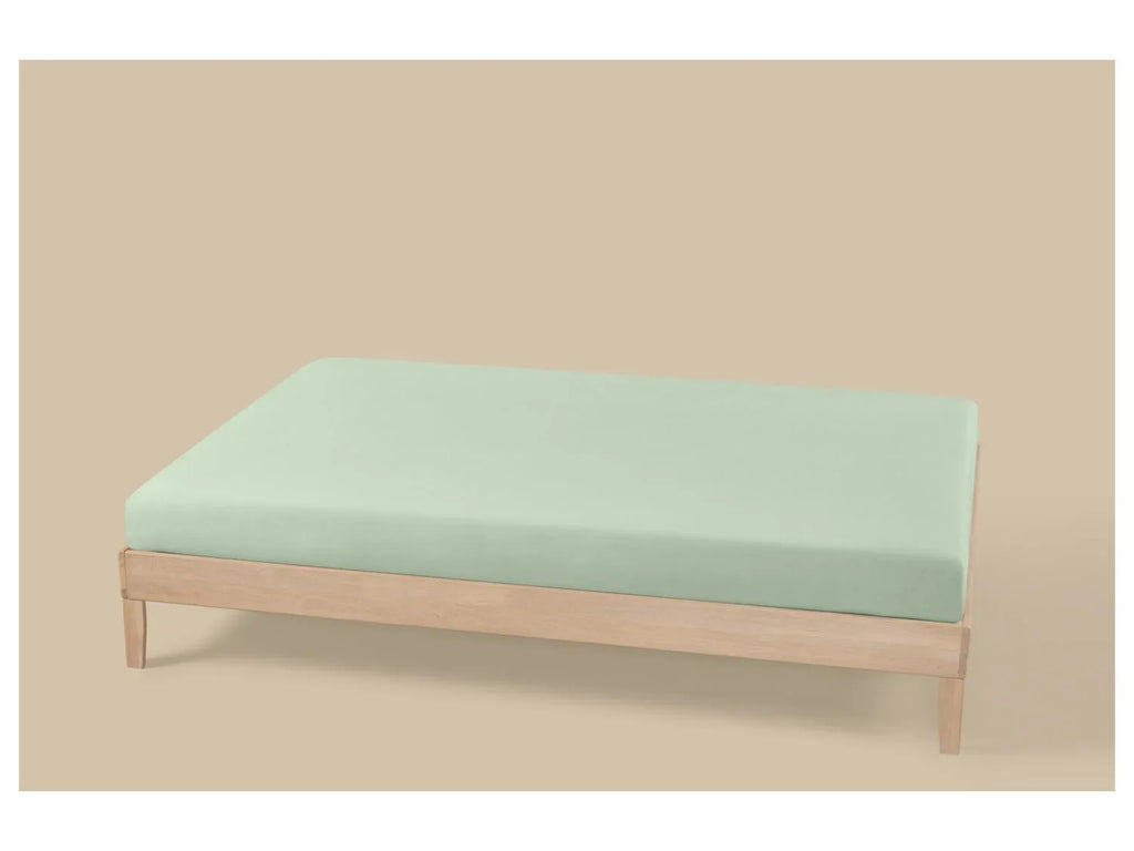LIVARNO Lot de 2 draps-housses en jersey, 140-160 x 200 cm