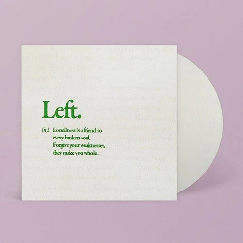 HA:TFELT - LEFT [WHITE LIMITED EDITION] LP