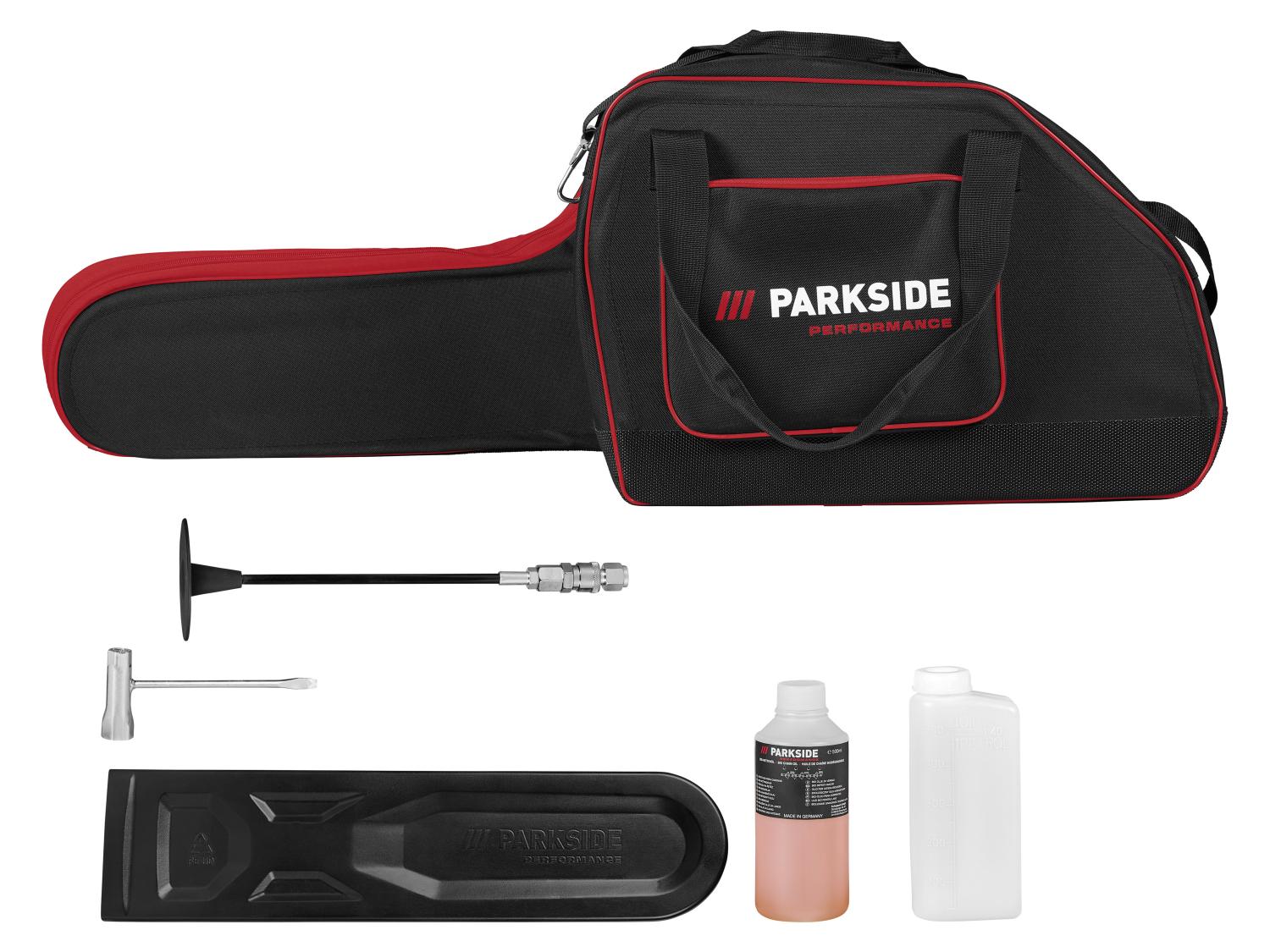 PARKSIDE PERFORMANCE Trononneuse  essence avec dmarrage lectrique PPBKS 56 B2, 56 cm, 20 V