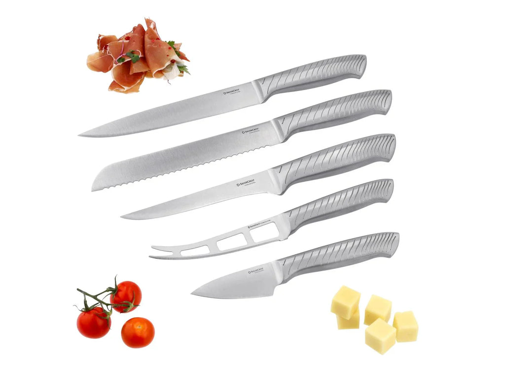 SILVERCREST Set de couteaux en acier inoxydable