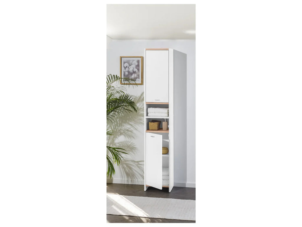 LIVARNO home Colonne de salle de bains, 32 x 180,5 x 28 cm, blanc