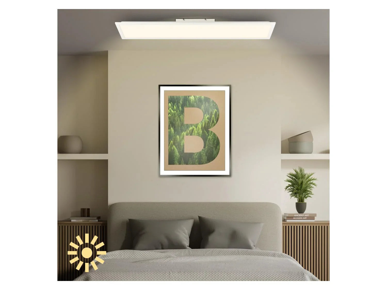 Briloner Panneau LED de plafond