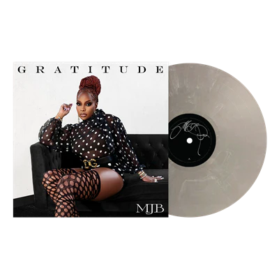 MARY J. BLIGE - GRATITUDE - SILVER COLOR - VINYL LP
