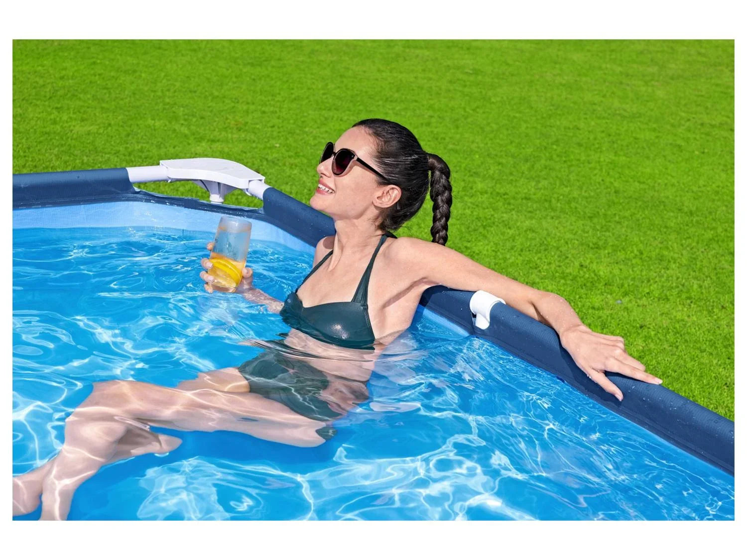 Bestway Piscine hors-sol Steel Pro, 300 x 201 x 66 cm