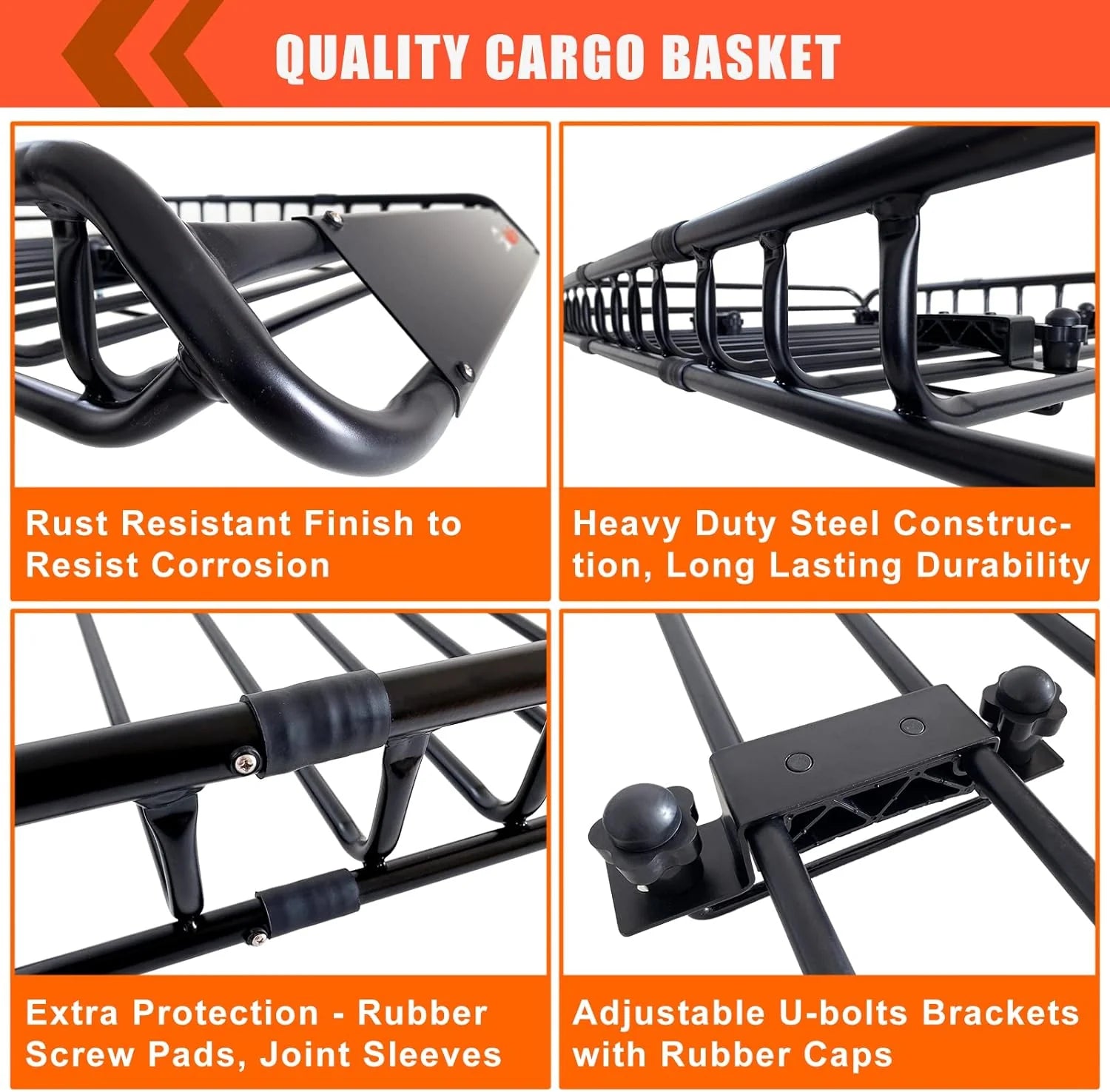 Roof Rack Universal Roof Basket 51 X 36 X 5 + Waterproof Bag