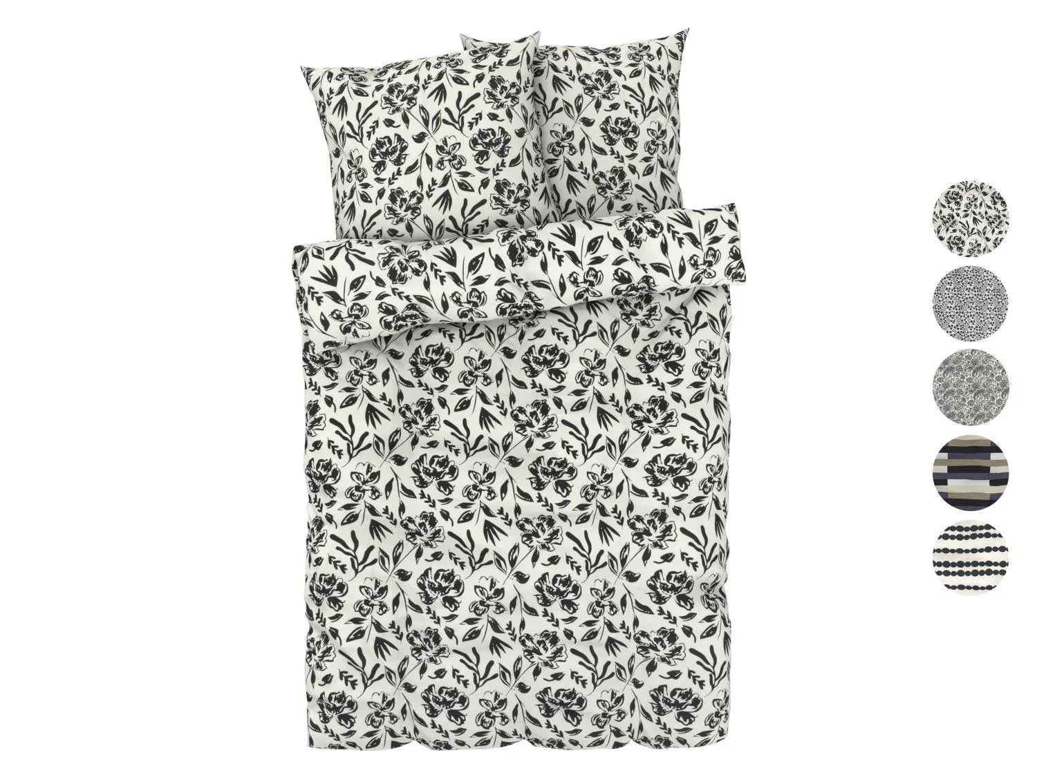 LIVARNO home Parure de lit en satin microfibre, 260 x 240 cm