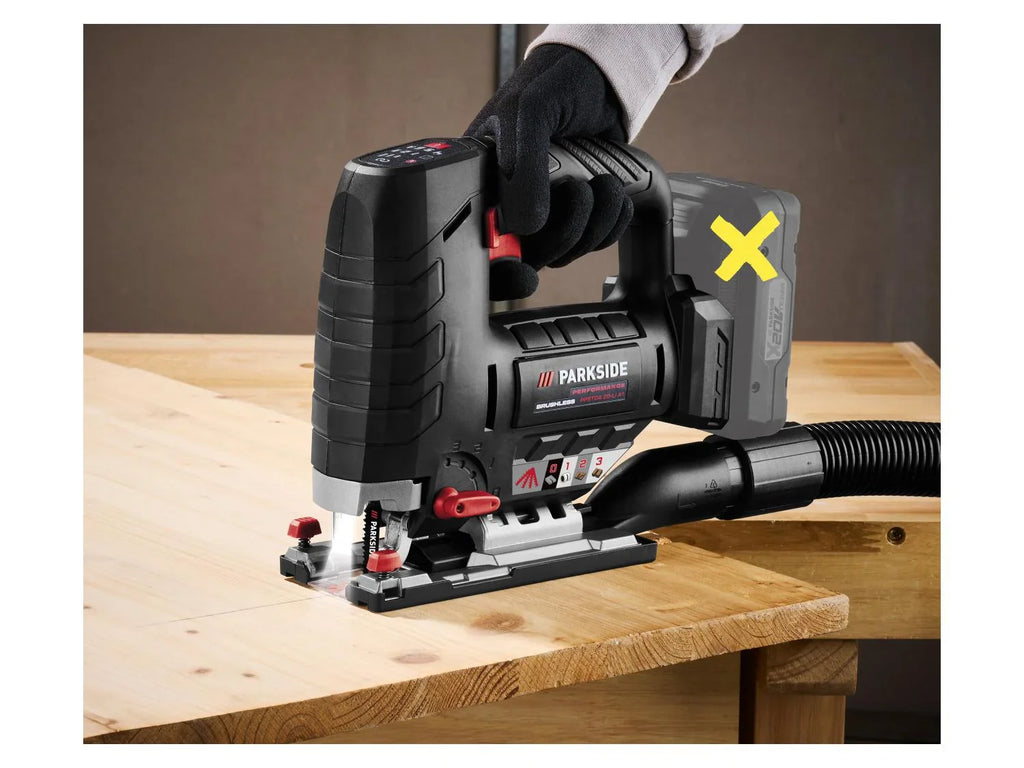 PARKSIDE PERFORMANCE Scie sauteuse sans fil PPSTDA 20-Li A1, 20 V