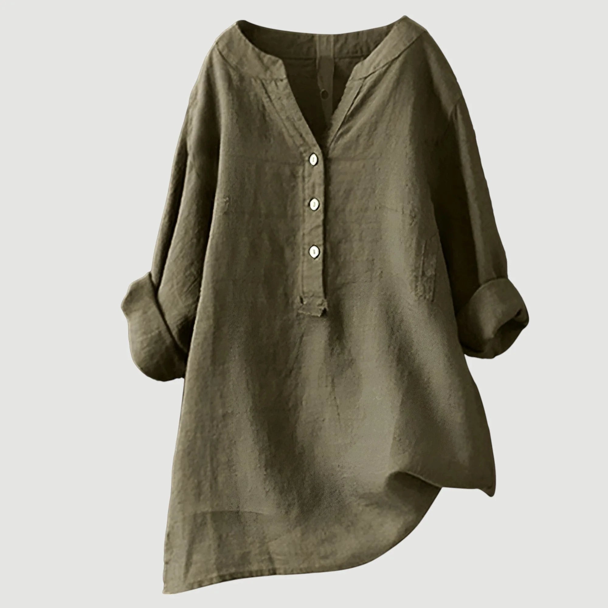 Freja - Chemise légère et confortable avec boutons