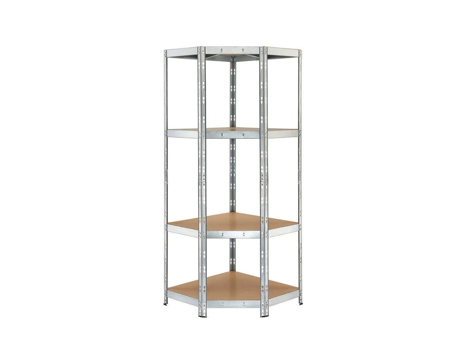 PARKSIDE Rayonnage d'angle, 4 tagres, 70 x 70 x 180 x 40 cm