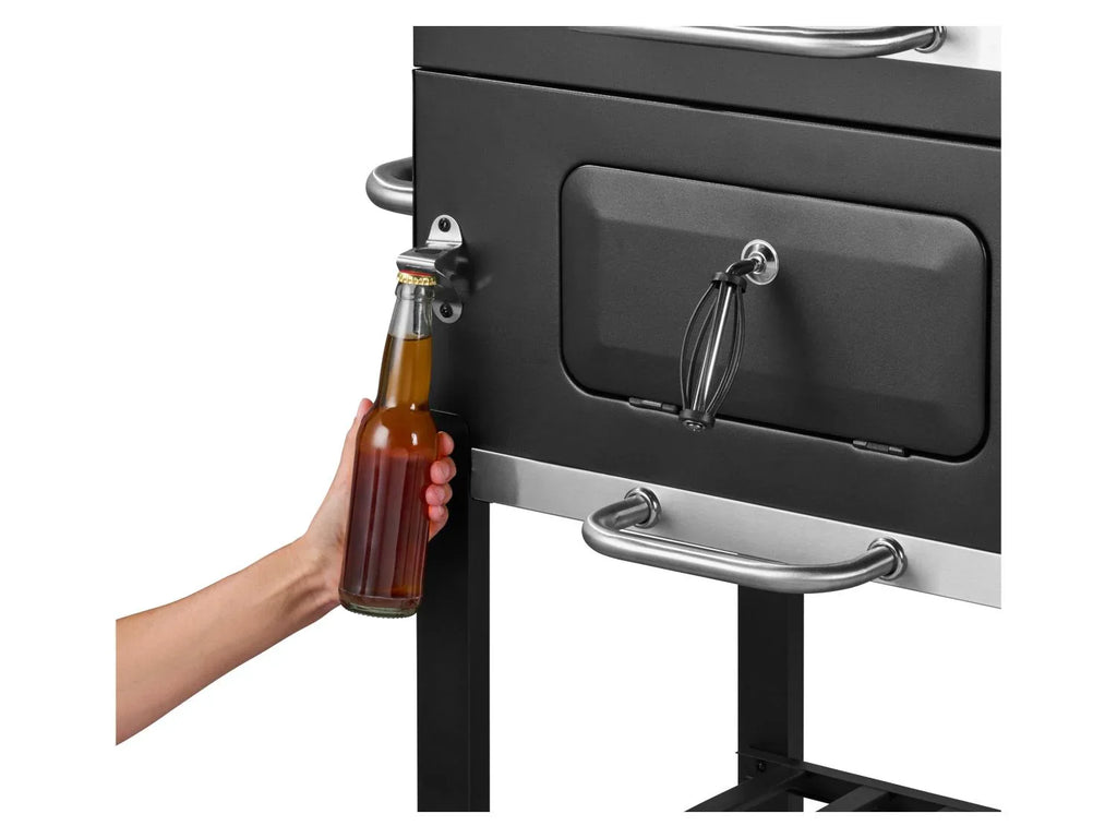 GRILLMEISTER Barbecue confort  charbon de bois, 56,5 x 40,5 cm
