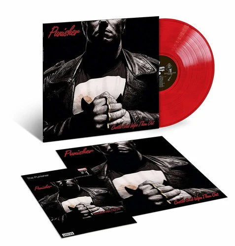 LL COOL J - MAMA SAID KNOCK YOU OUT - DELUXE PUNISHER ARTWORK EDITION - RED COLOR - VINYL LP