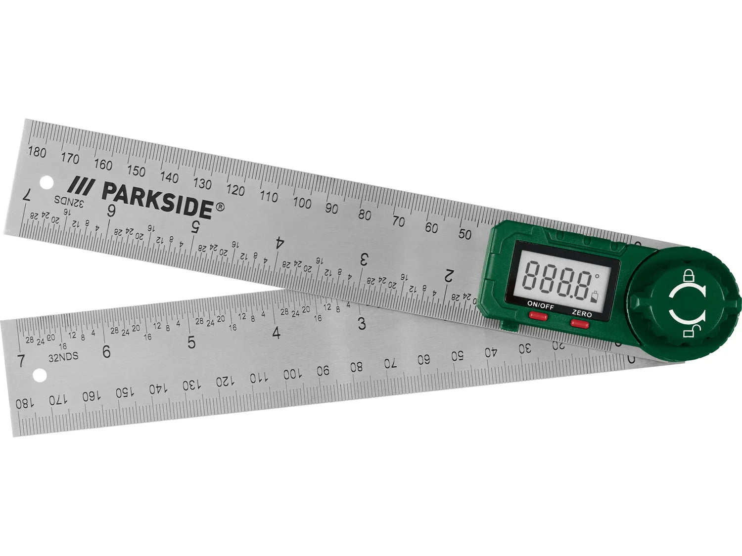 PARKSIDE Pied  coulisse numrique ou Rapporteur dangle numrique
