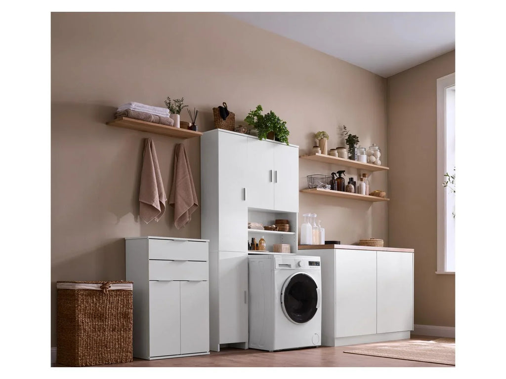 LIVARNO Meuble pour machine  laver Liverpool, 64,5 x 190 x 25 cm