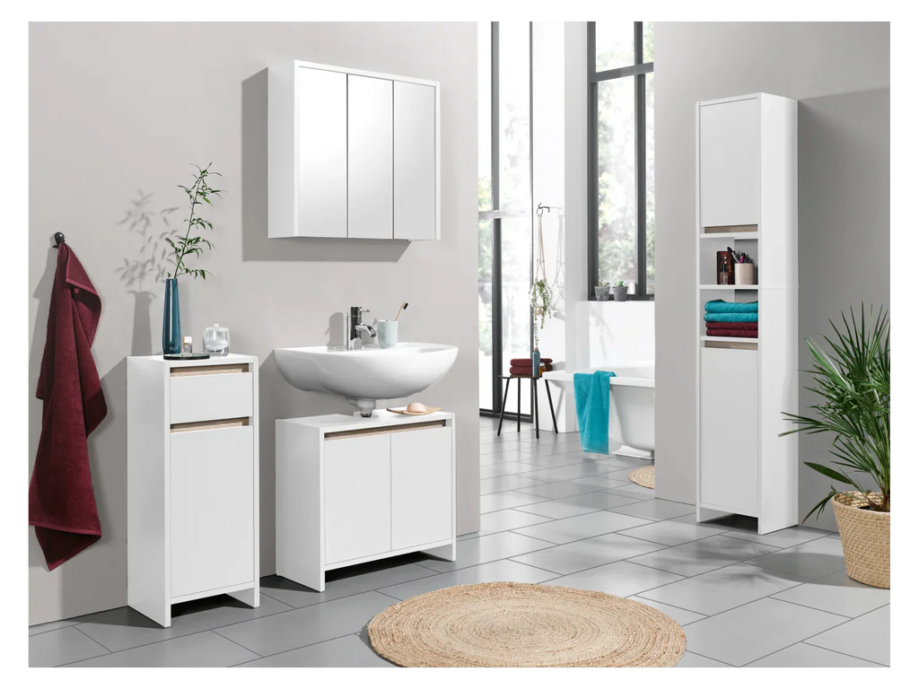 LIVARNO home Armoire de toilette, 65 x 60 x 17 cm, Oslo