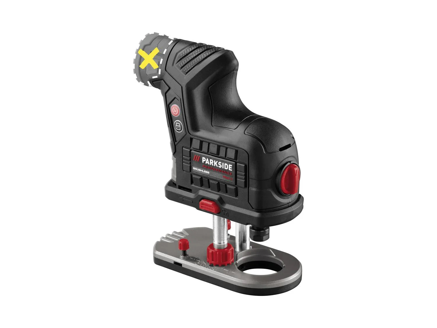 PARKSIDE PERFORMANCE Affleureuse sans fil PPAKF 12, 12 V