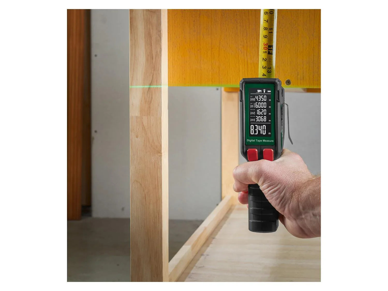 PARKSIDE Outil de mesure de calibre numrique ou Mtre ruban numrique sans fil