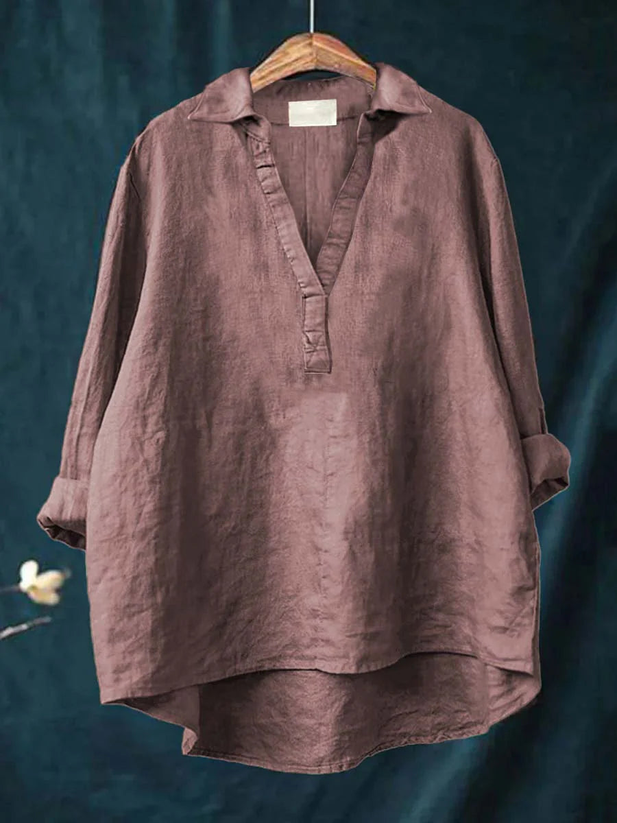 Andrea | Blouse d'été élégante Linne