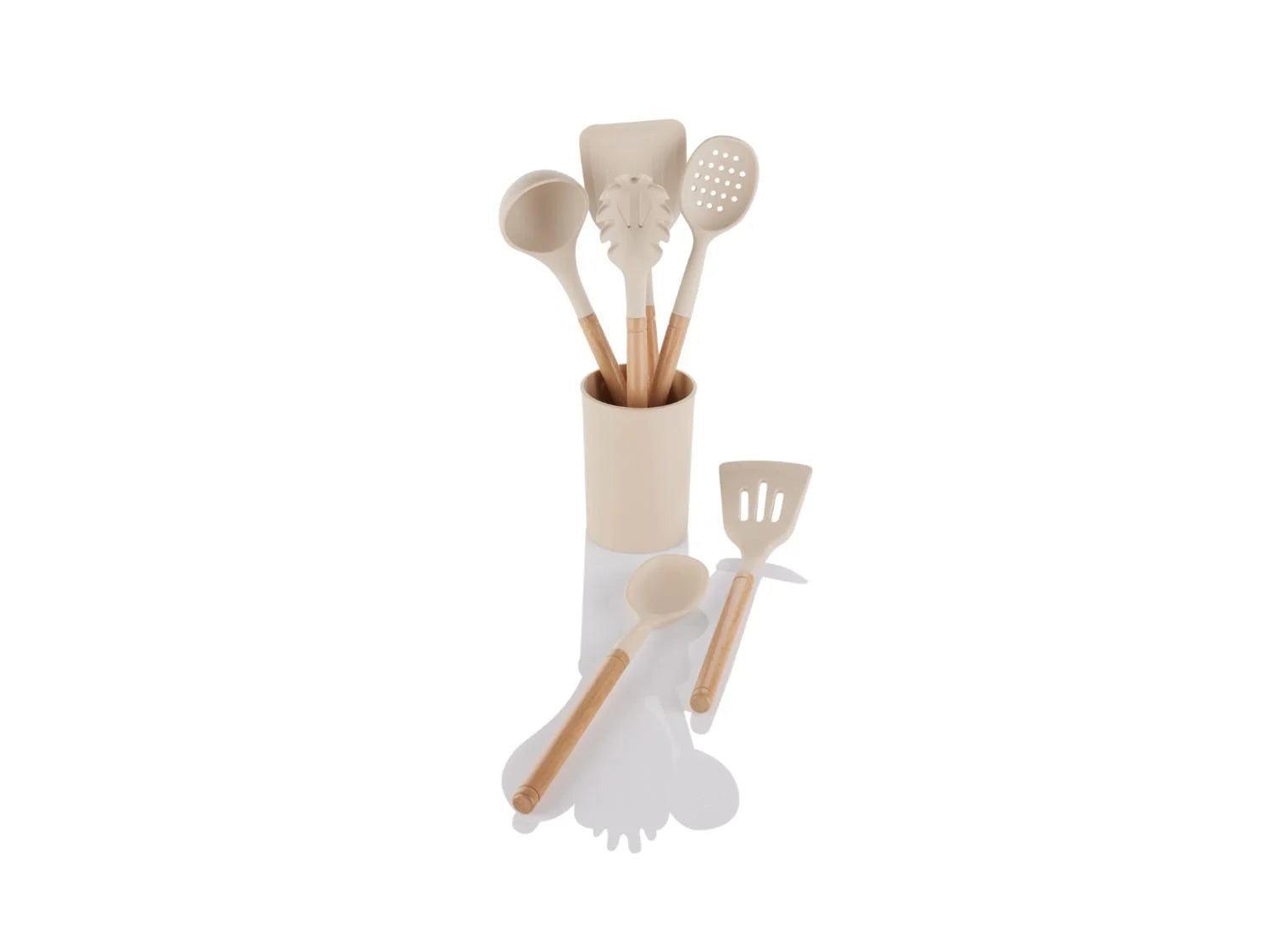 LIVARNO home Set d'ustensiles de cuisine, 7 pices