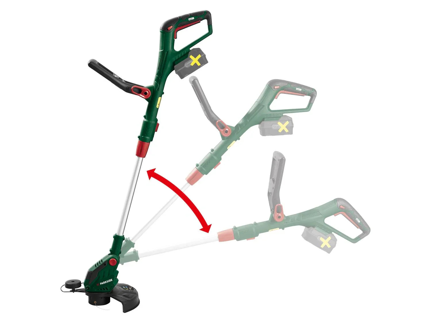 PARKSIDE Coupe-bordures sans fil PRTA 20-Li C3, 20 V
