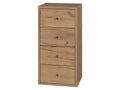 LIVARNO Commode Verona, 40 x 80 x 35 cm, imitation chne